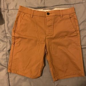 Top Shop Dark Khaki Shorts